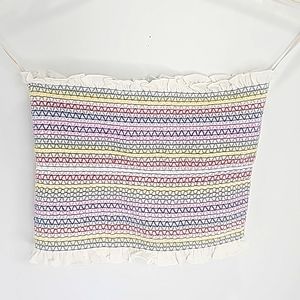 Forever 21 women Tube top, size Small, Color rainbow